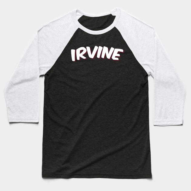 Irvine Baseball T-Shirt by ProjectX23Red